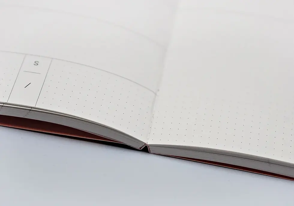 Miniaturbild: A5 Undated Weekly Planner in Terrazzo Shapes von The Completist
