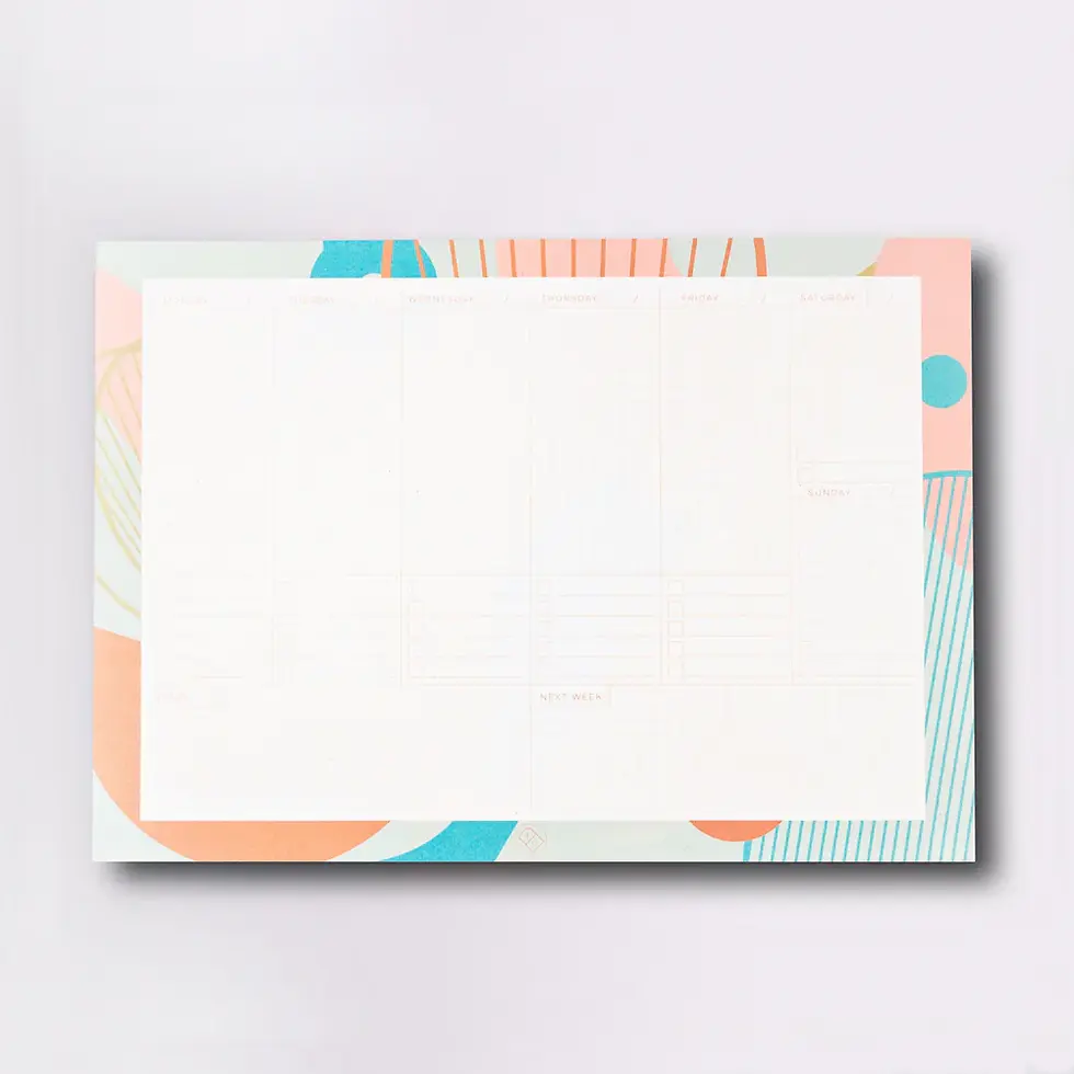 Miniaturbild: Weekly Planner Pad von The Completist