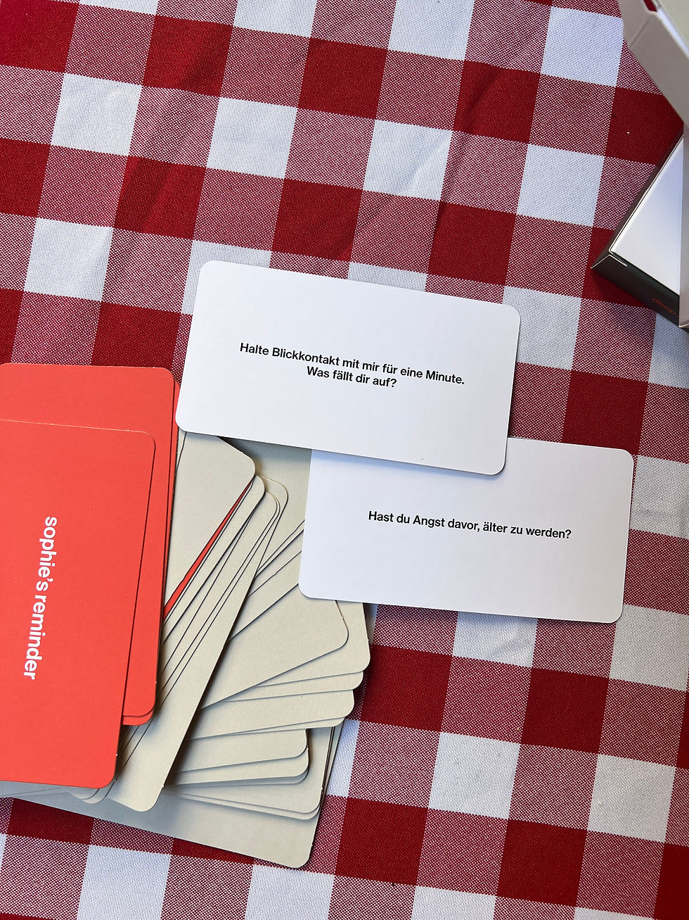 Miniaturbild: Tiefgründiges Kartenspiel zum näher kennenlernen