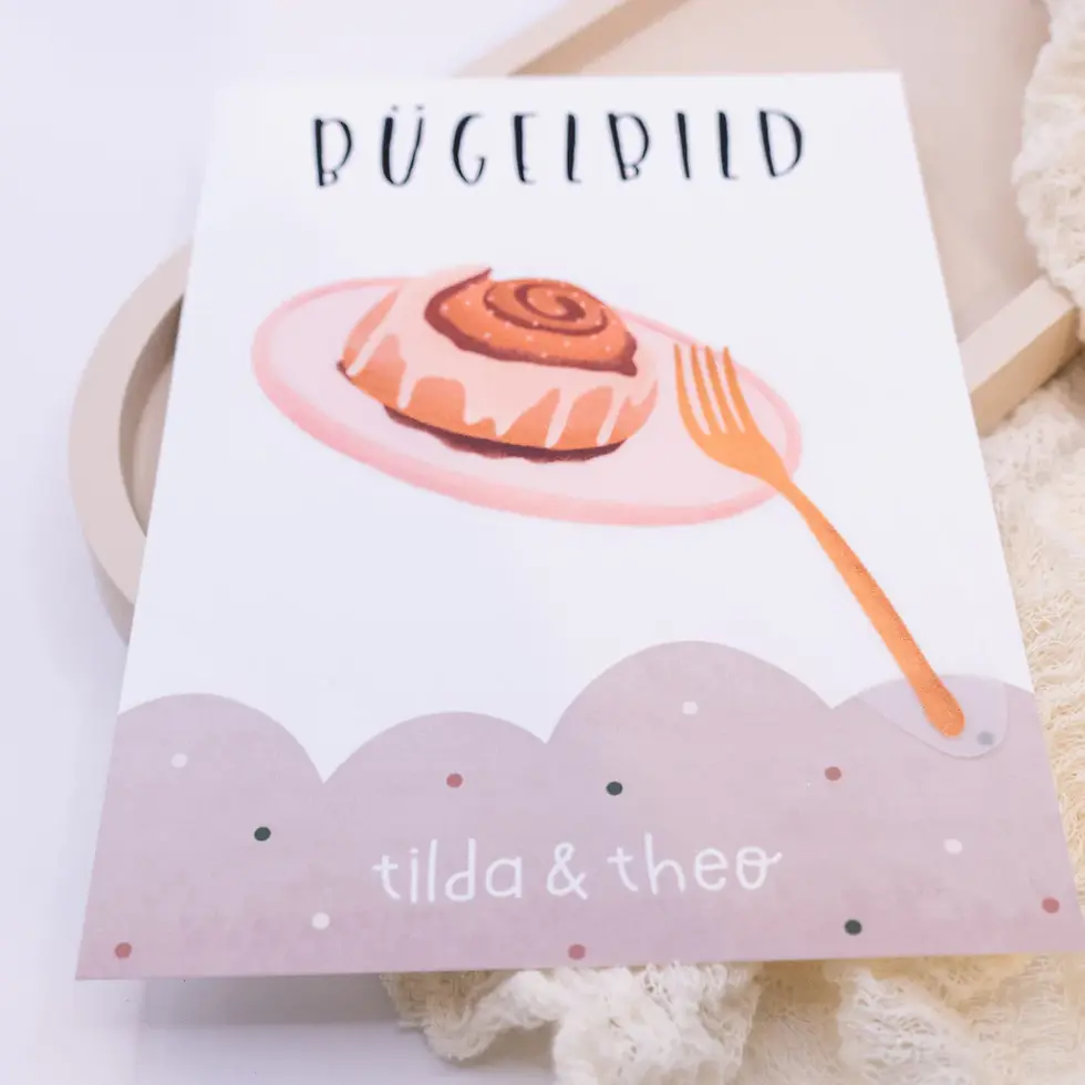 Miniaturbild: Bügelbild von Tilda&Theo