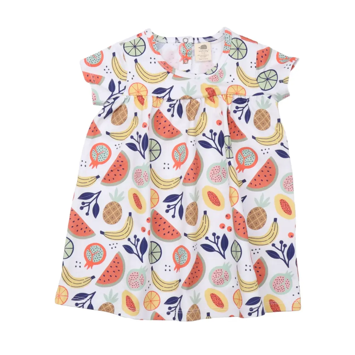 Dress Babydoll Cheerful Fruits FR31-331 von Walkiddy