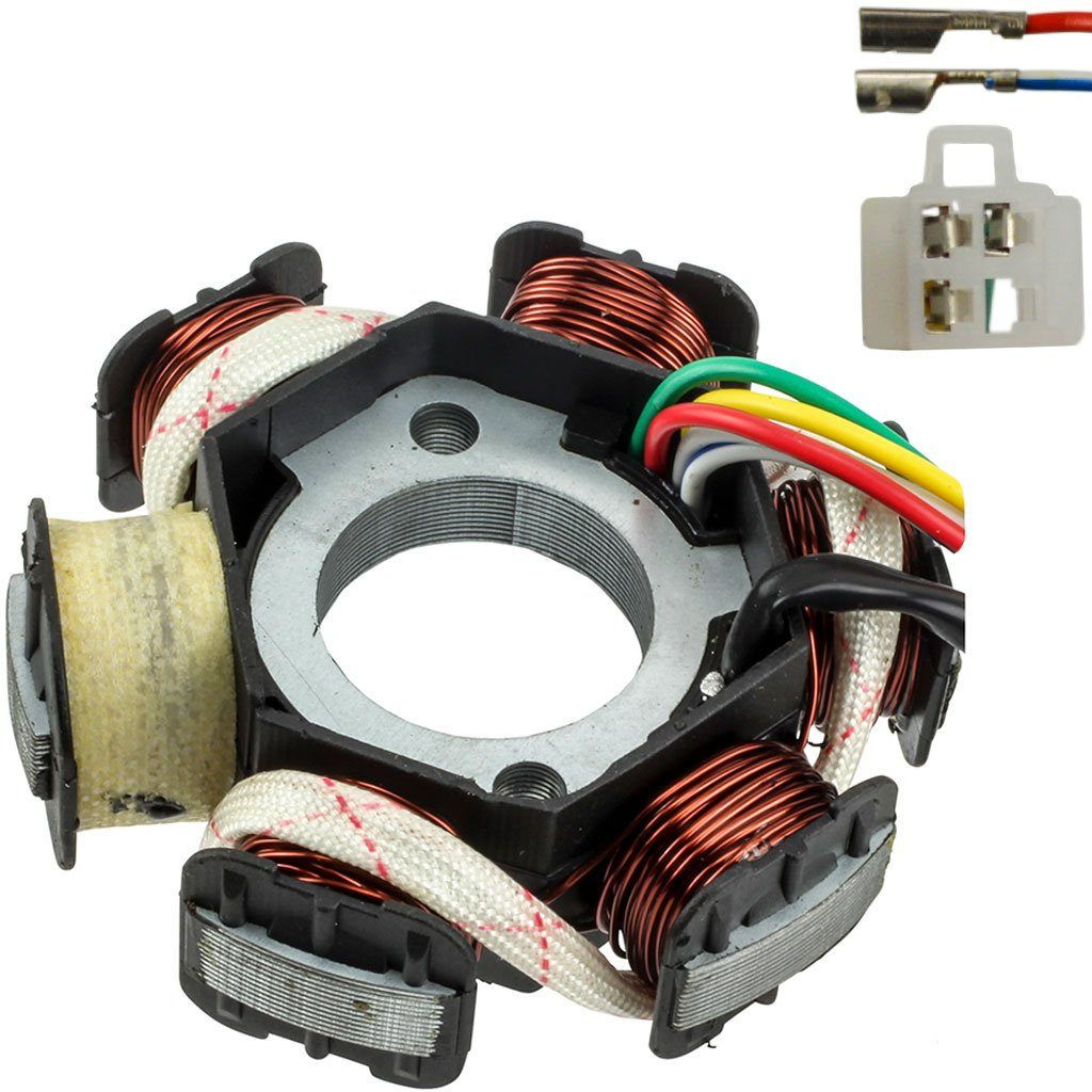Stator Magneto - 6 Coil, 5 Wire - GY6 125cc 150cc - Version 23