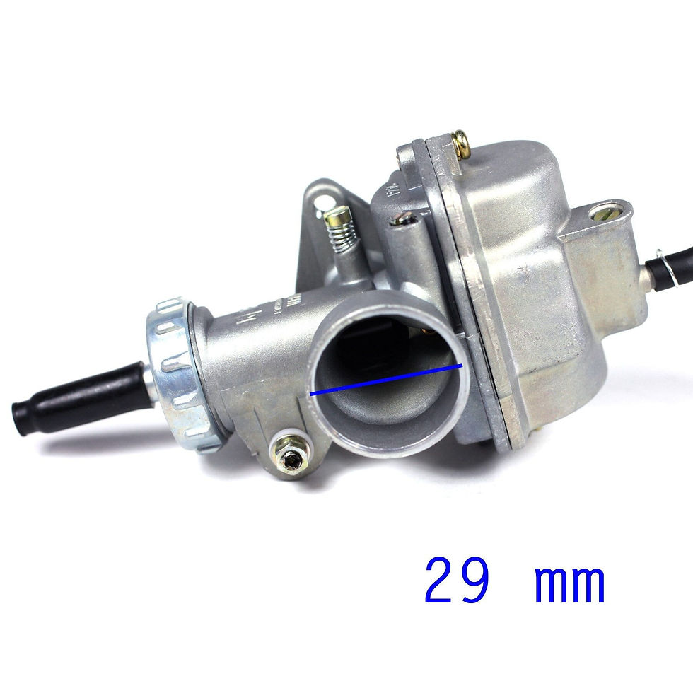 Carburetor - PZ16 - Hand Choke - Kazuma 50cc - 110cc - Version 19