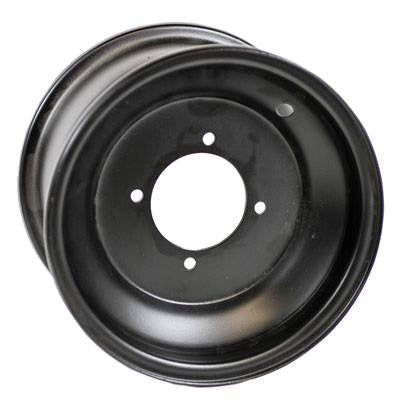 Rim 8.0 x 4.75 Inch - 4 Bolt - Matte Black - Front - Version 41