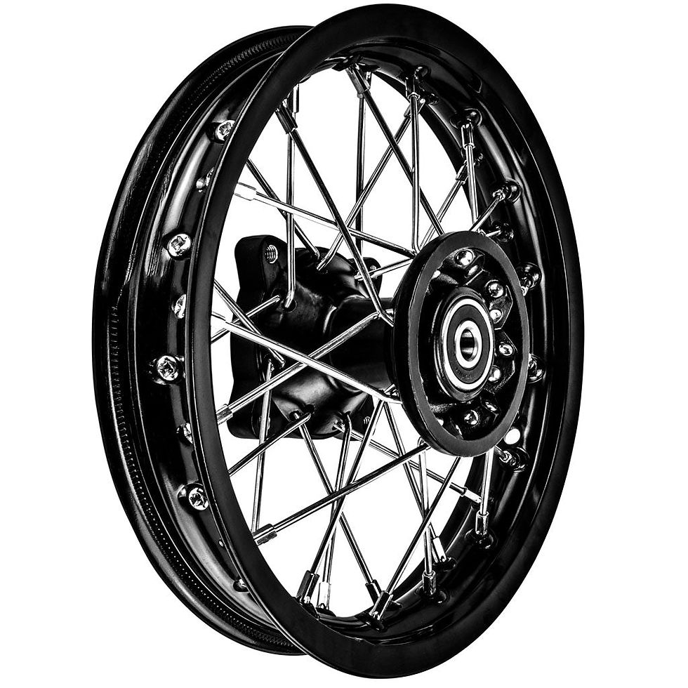 Rim Wheel - Front - 10.0 x 1.4 Inch - 12mm ID - 32 Spokes - Dirt Bike - Version 