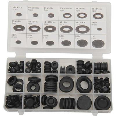 Rubber Grommet and Plug Assortment Kit