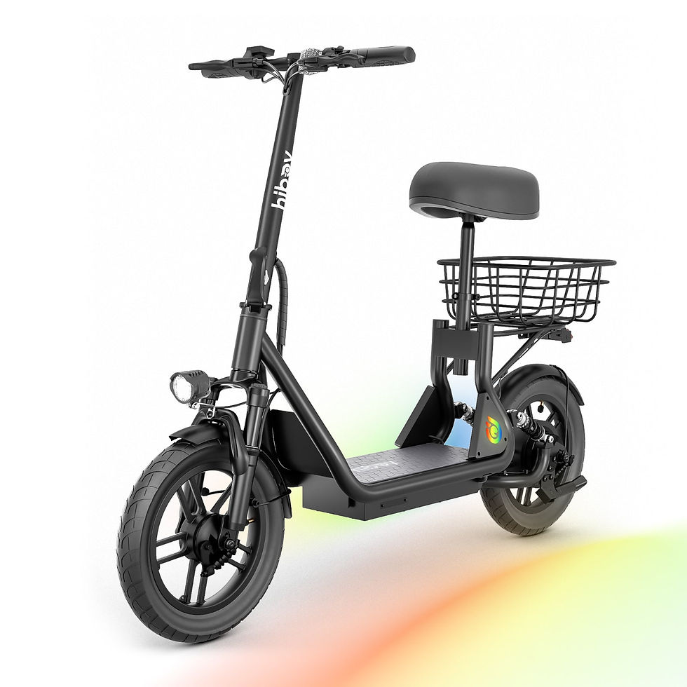 Hiboy Q2 Electric Seat Scooter for Adults - Black