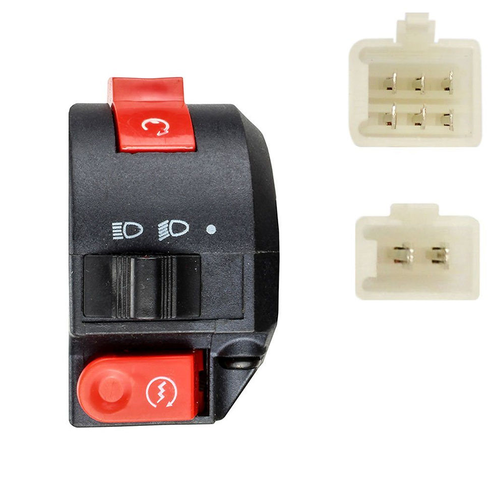 Handlebar Switch - 8 Wire - Left - ATV - Version 17