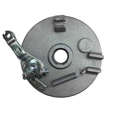 Brake Assy - RIGHT - 4.0 Inch Backing Plate and Shoes