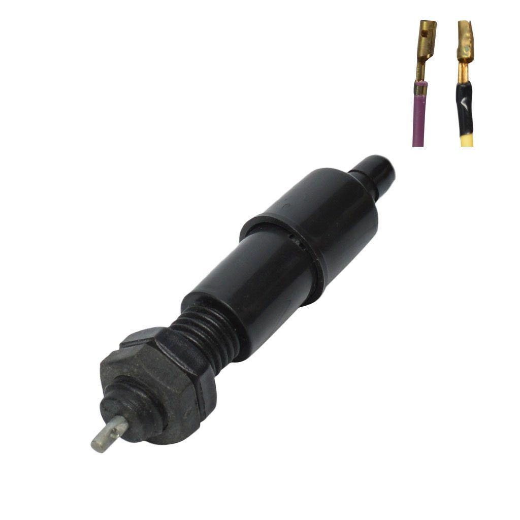Threaded 12mm Brake Light Safety Switch with Spring - Rear - Version 12
