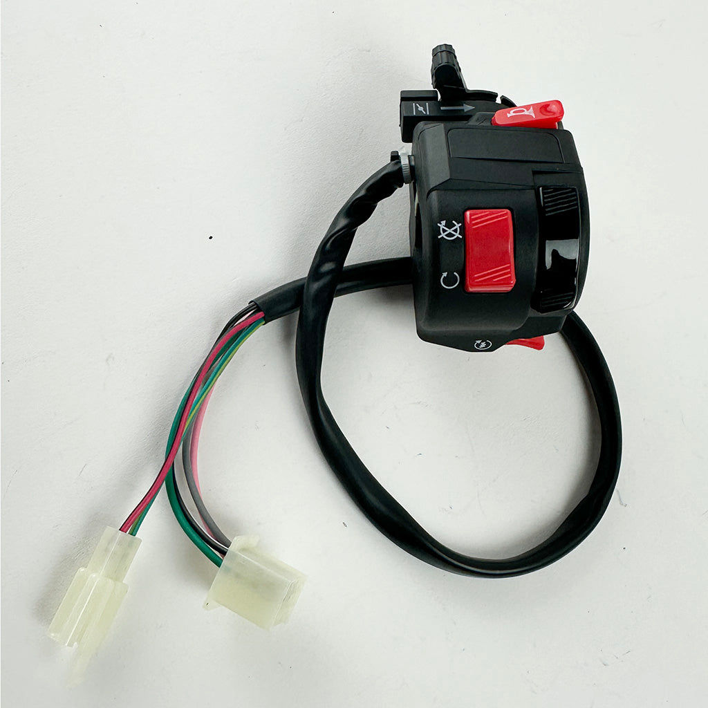 Handlebar Switch - 6 Wire - Left - ATV - Apollo