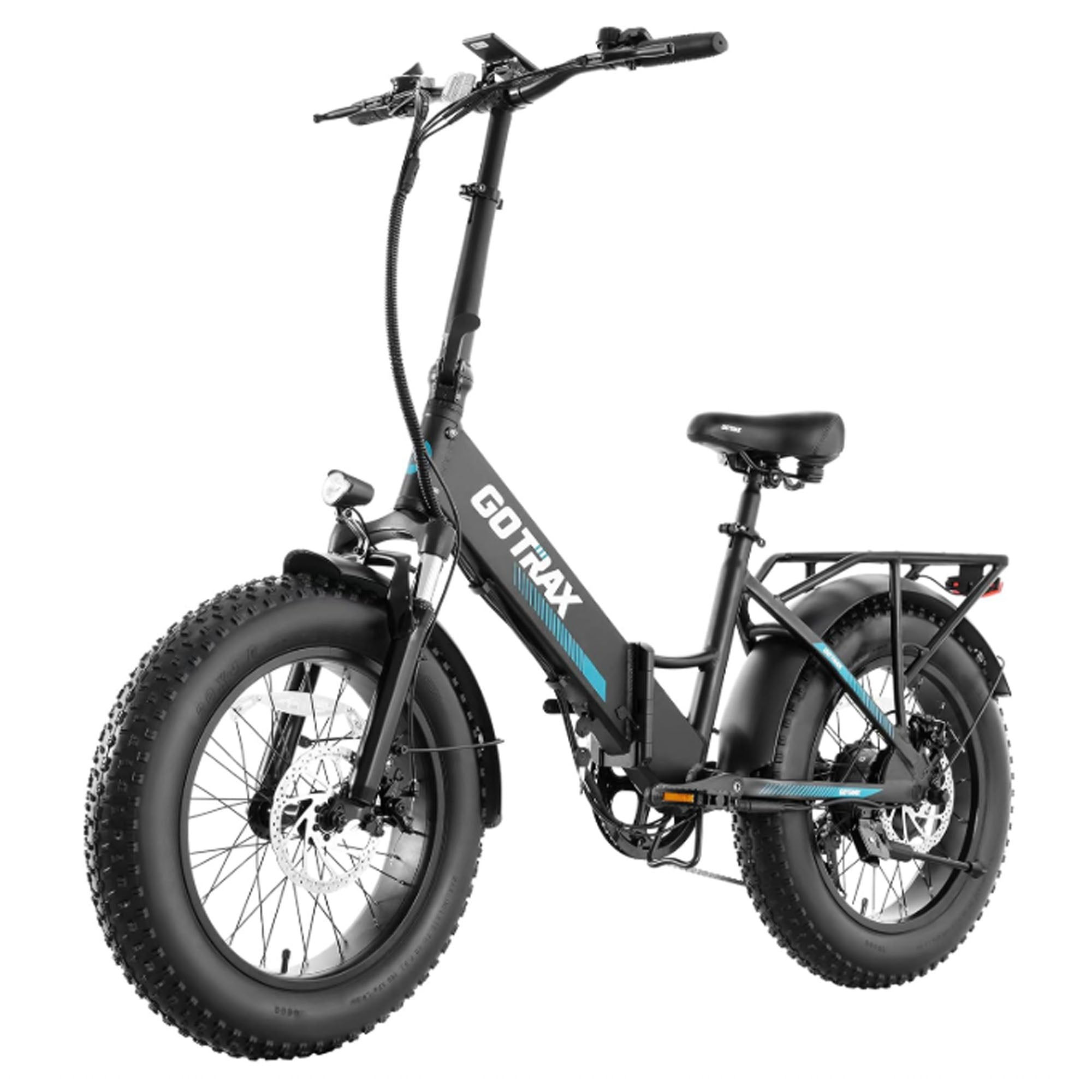 F2 Foldable Electric Bike 2.0 - R2 Black - Fat Tire Version