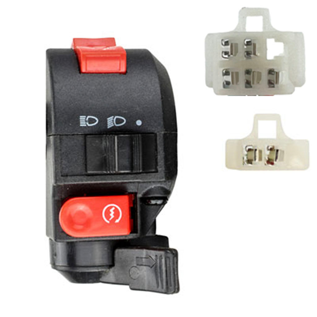 Handlebar Switch - 7 Wire - Left - ATV - Version 14