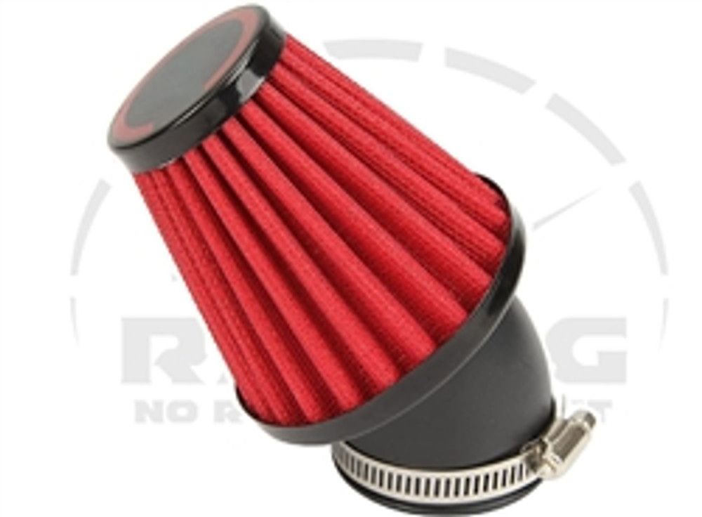Angled, Open Element Air Filter for Small Body 22mm Mikuni Carbs (Chinese)
