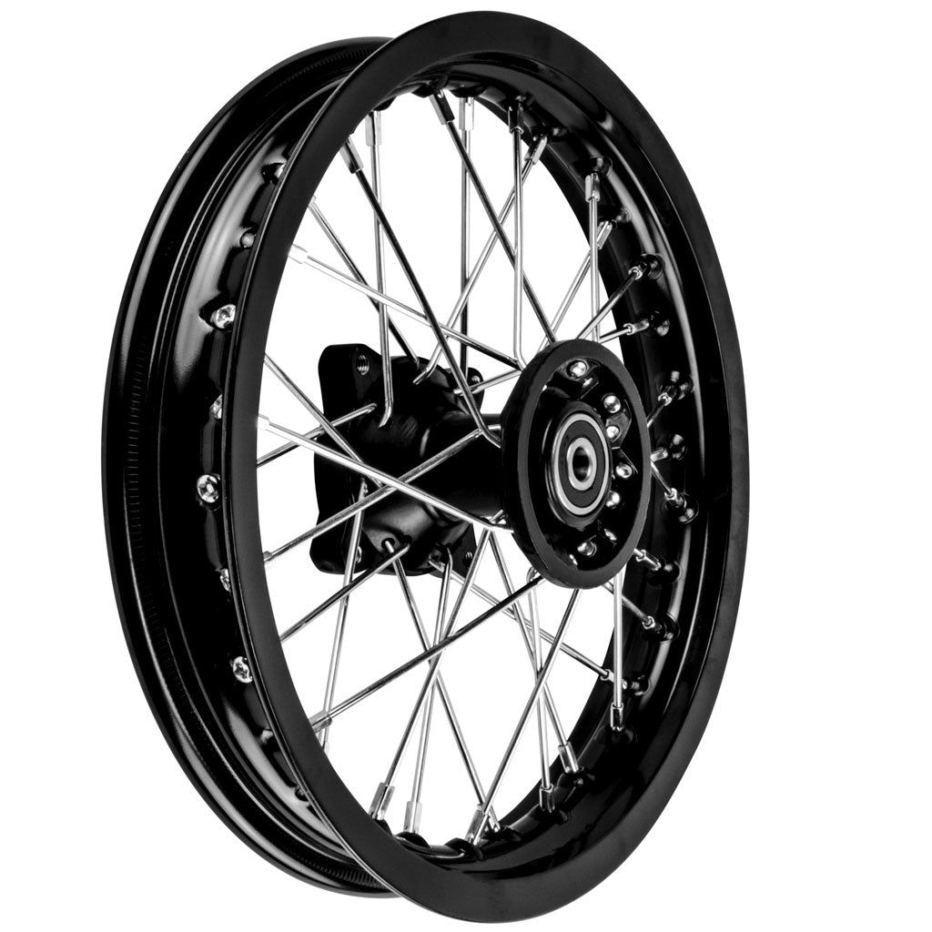 Rim Wheel - Front - 12.0 x 1.6 Inch - 12mm ID - 32 Spokes - Dirt Bike - Version 