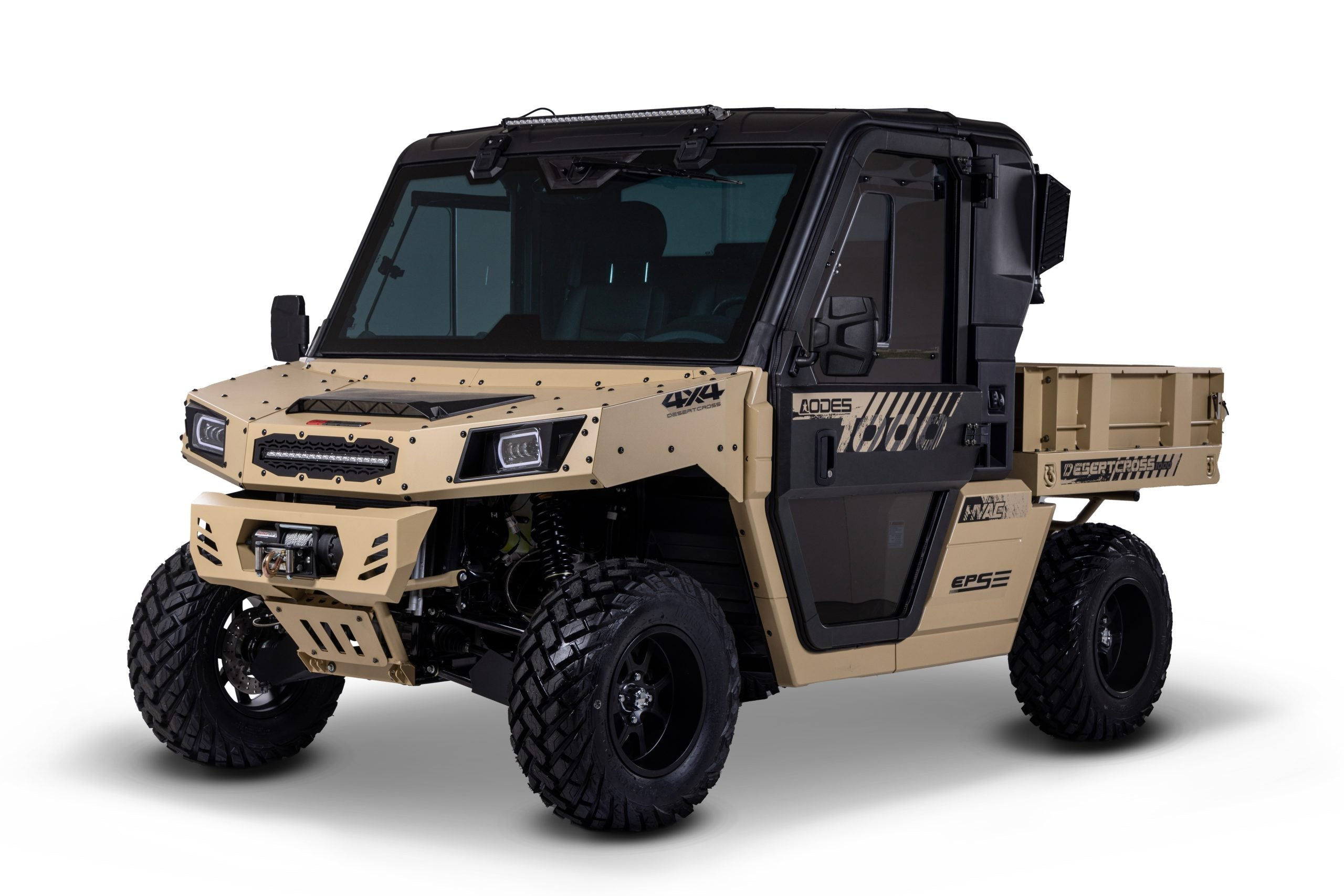 Aodes Desert Cross 1000-3 HVAC (Heated/Air Conditioned) EFI 4X4 Offroad UTV Side