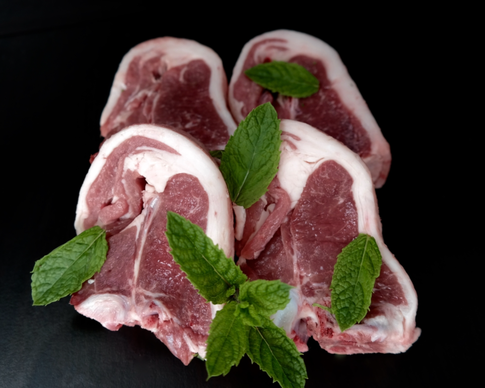 MINTED LAMB CHOPS 120gr each (4 per pack)