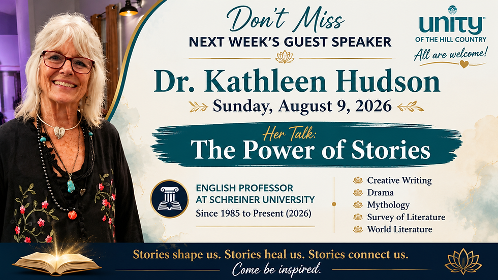Sunday Service with Kathleen Hudson
