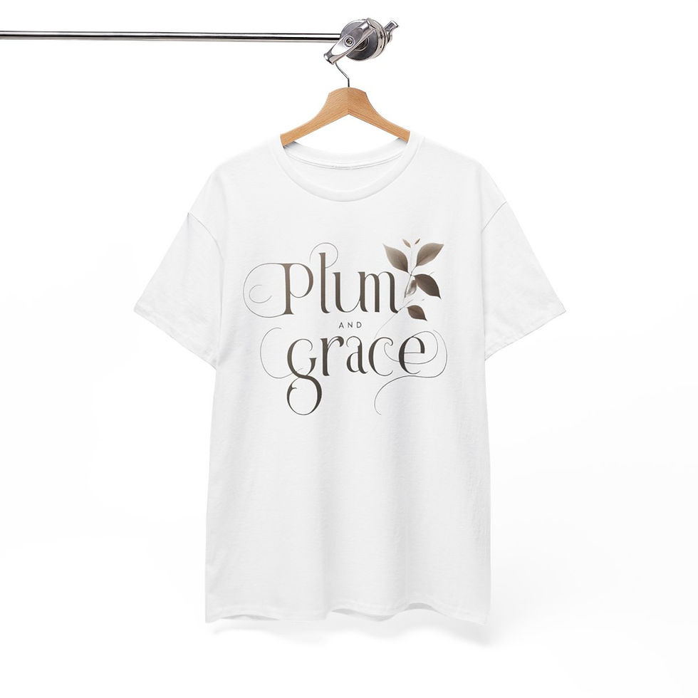 Thumbnail: Plum and Grace Heavy Cotton women Tshirt