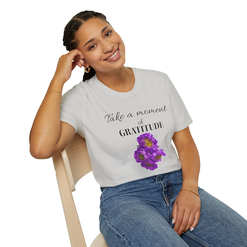 Thumbnail: Take a Moment of Gratitude Women T-Shirt #4