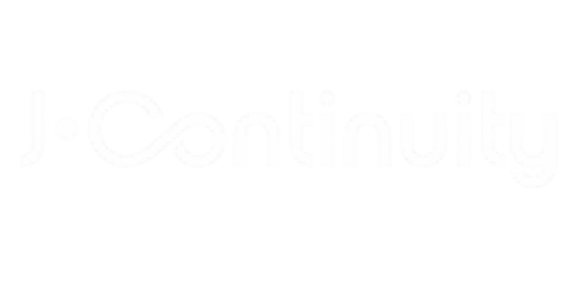 All white JContinuity Logo.png