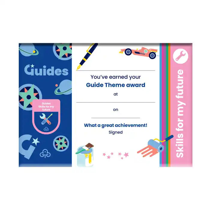 Thumbnail: Guide theme award certificates