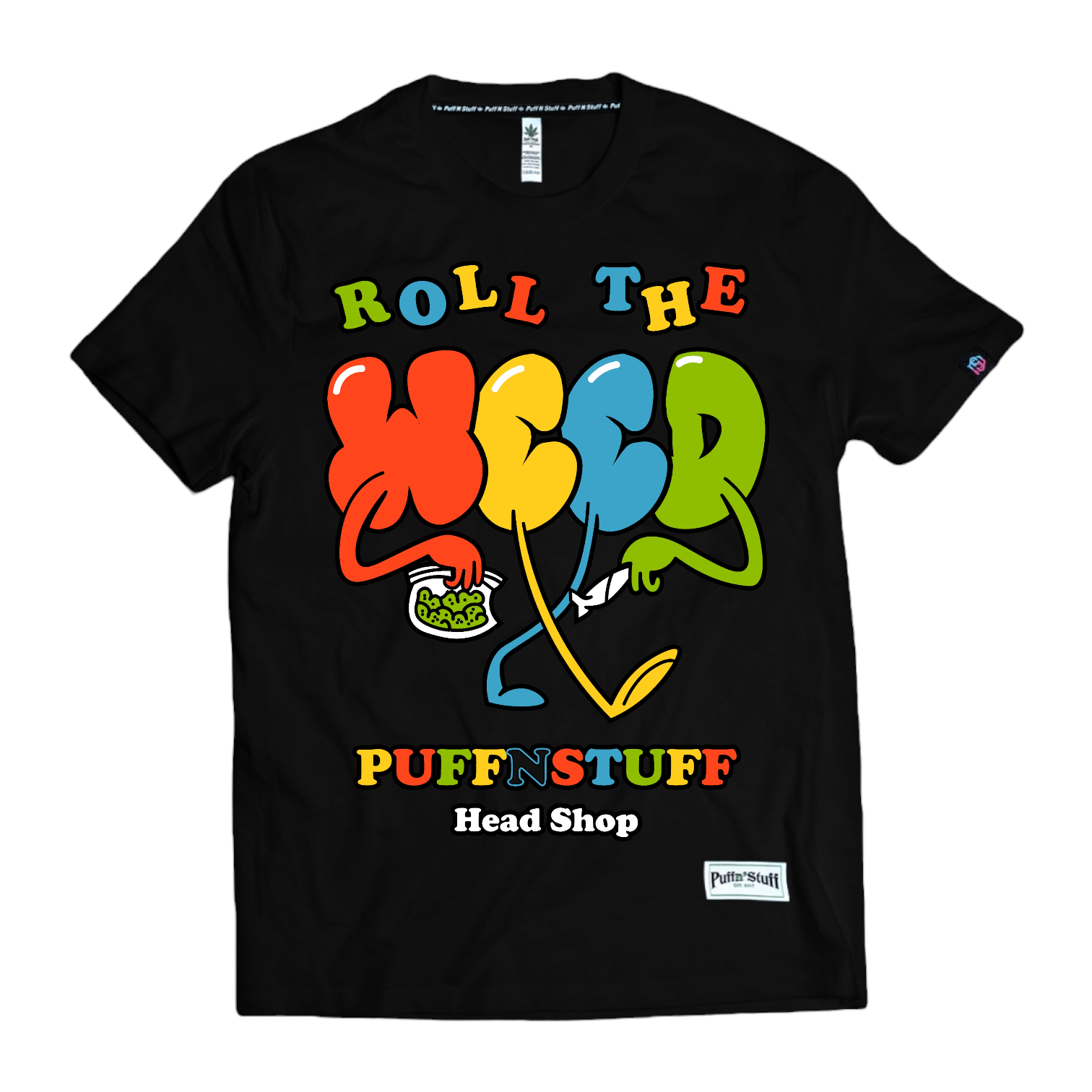 ROLL THE WEED (Black)