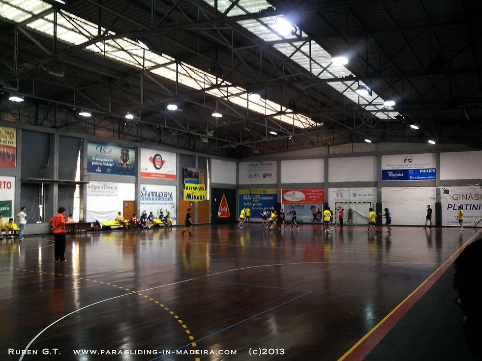 Funchal local teams handball game