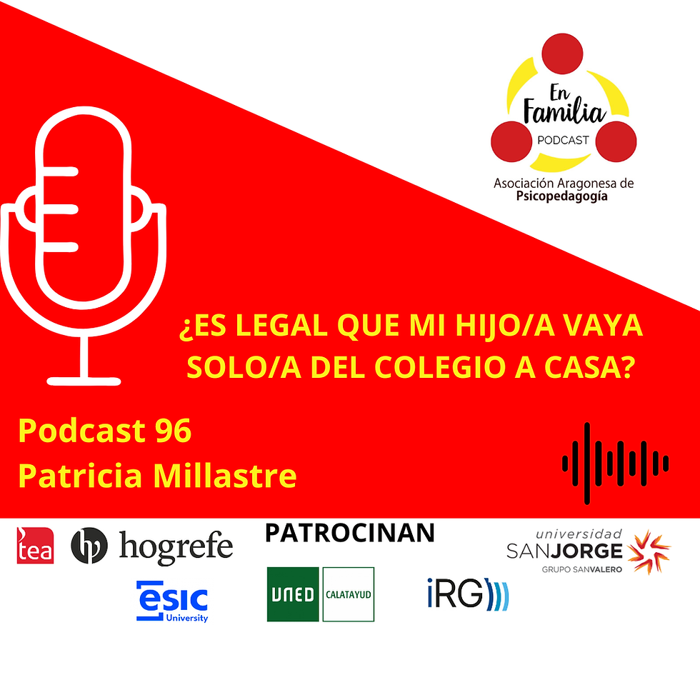¿Es legal que mi hijo/a vaya solo/a del colegio a casa? con Patricia Millastre - En Familia 96