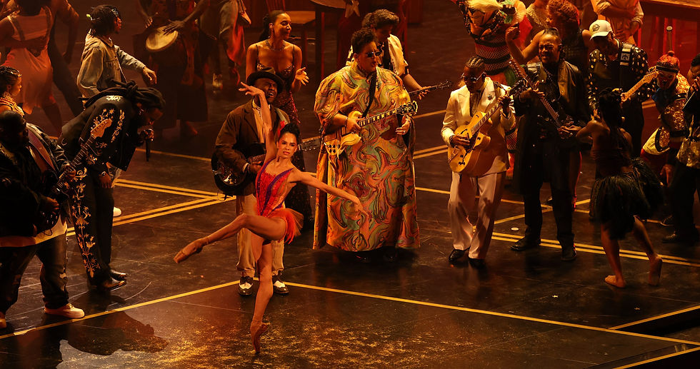 Misty Copeland takes centre stage at the 2026 Oscars during a live performance of 'I Lied To You' from Sinners