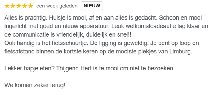 review - Zuid-Limburg - vakantiehuis - Lodge - rust