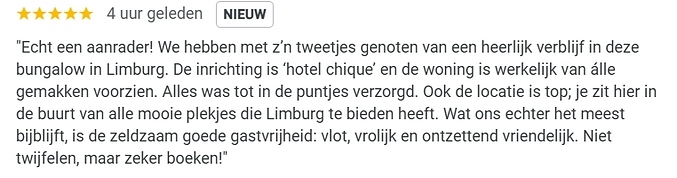 review - Zuid-Limburg - vakantiehuis - Lodge - ontspannen