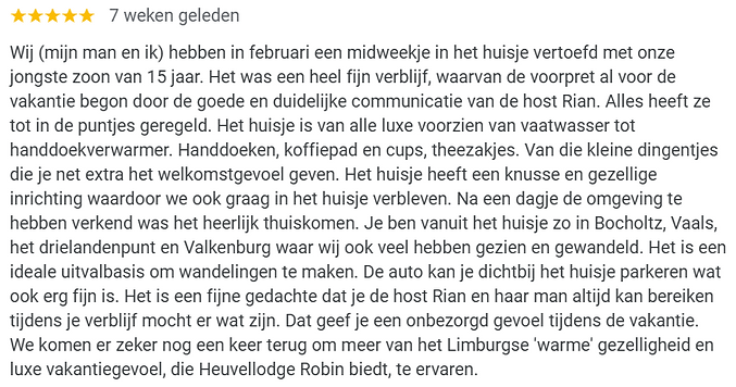 review - Zuid-Limburg - vakantiehuis - Lodge - fietsvakantie
