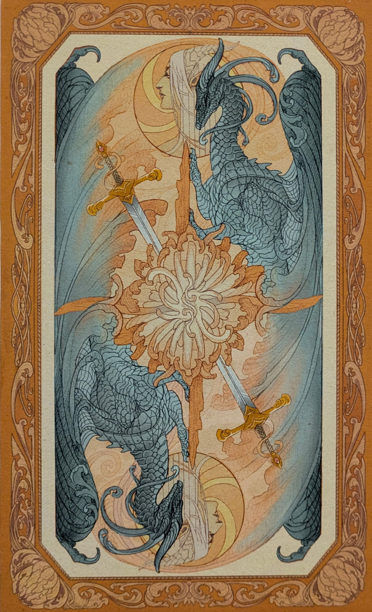 Draco Nouveau Tarot - Zupanic