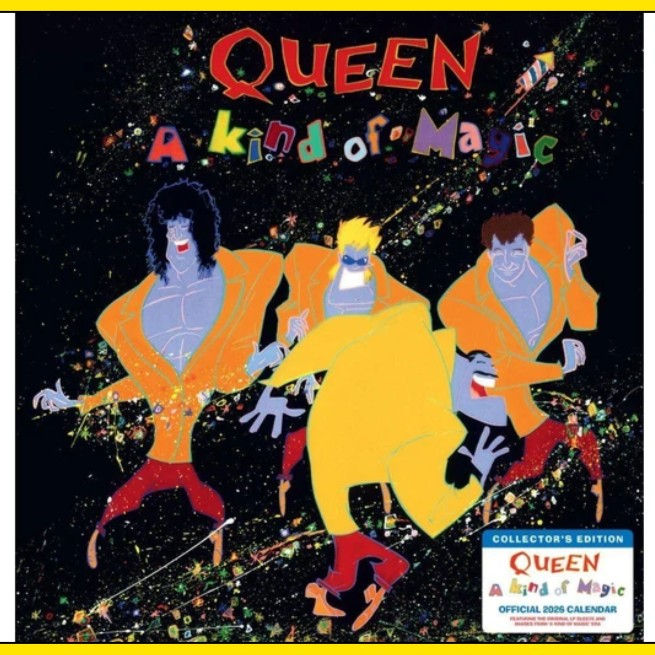 Queen kalender voorkant