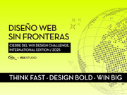 Diseño Web sin Fronteras. Cierre del Wix Design Challenge 2025 - International edition.