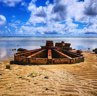 War Ruins in Kiribati