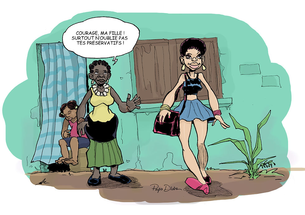 Miniature : MATAMESO Divin (Bédéiste et peintre du Congo - RDC)