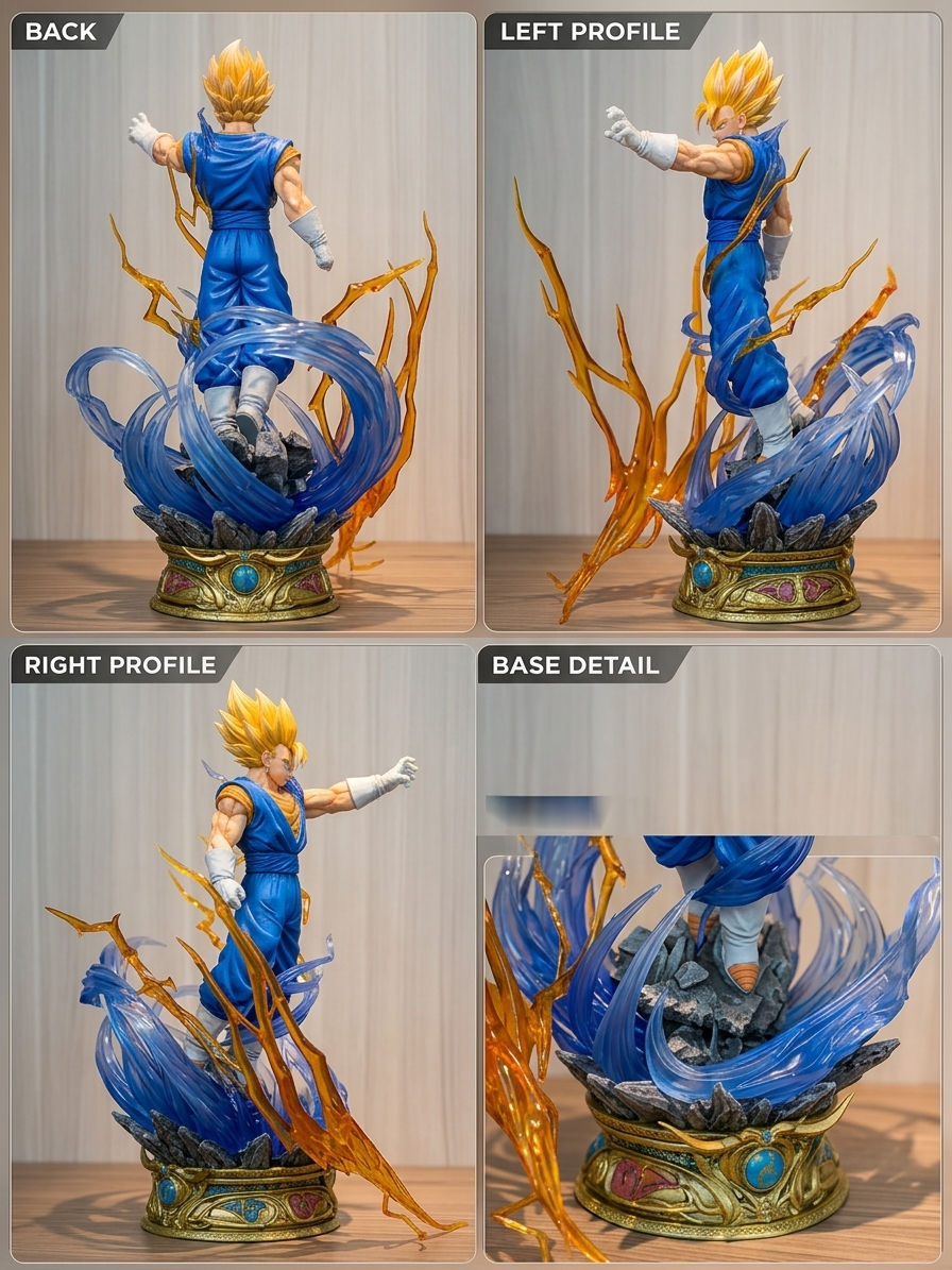 Miniatura: Vegito Super Saiyajin Dragon Ball - Action Figure