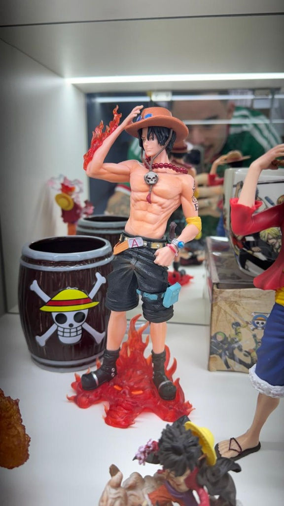 Miniatura: Portgas D. Ace Punho de Fogo — One Piece - Action Figure