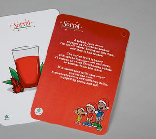 Christmas Flashcard Design