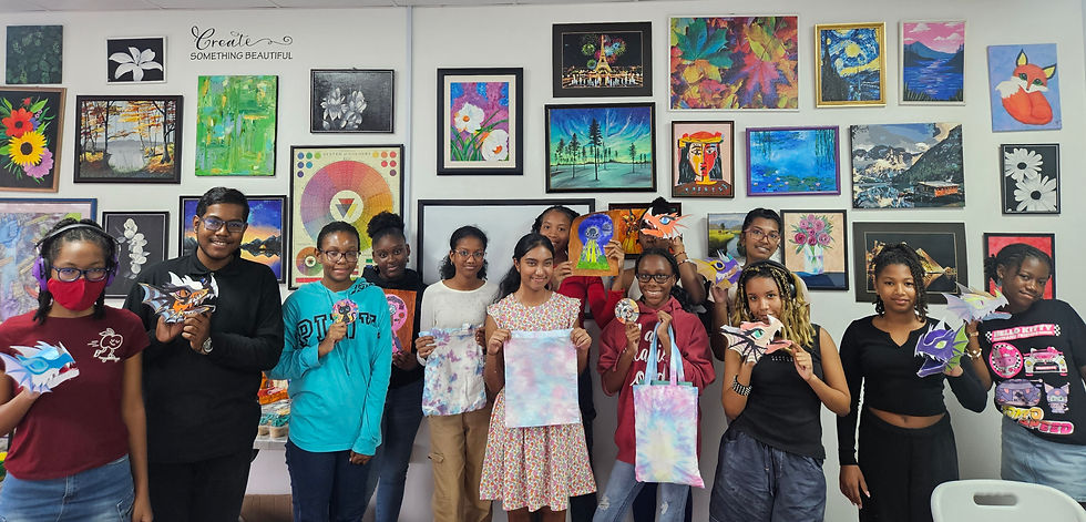 Teen Art Camp 2025 –Art, Friends, and Inspiration this JAVA✨