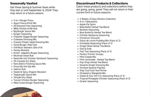 Vaulted/Discontinued As of Sept 4, 2024