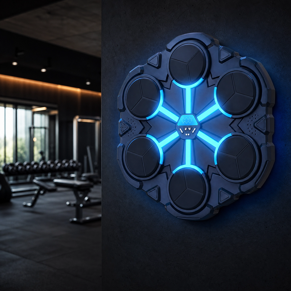 Miniatura: Máquina de Boxeo musical con luces LED