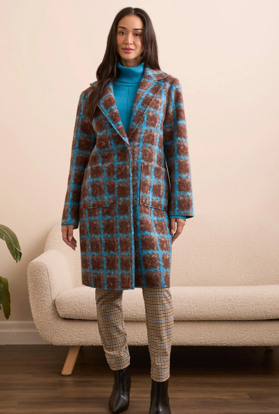 Tribal 23550 8336 3269 Button Front Coat