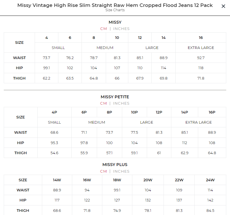 Thumbnail: Missy Vintage High Rise Slim Straight Raw Hem Cropped Flood Jeans