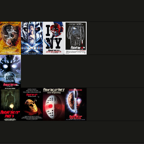 My Friday the 13th Tier Listing