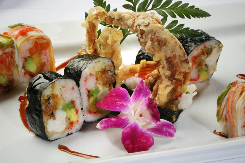 Arranged Food and Objects