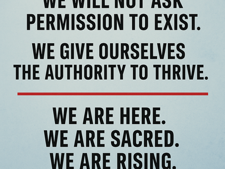 A Declaration of Independence from Oppression
