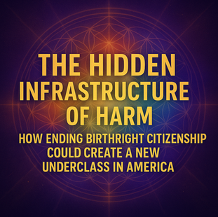 The Hidden Infrastructure of Harm: How Ending Birthright Citizenship Could Create a New Underclass in America